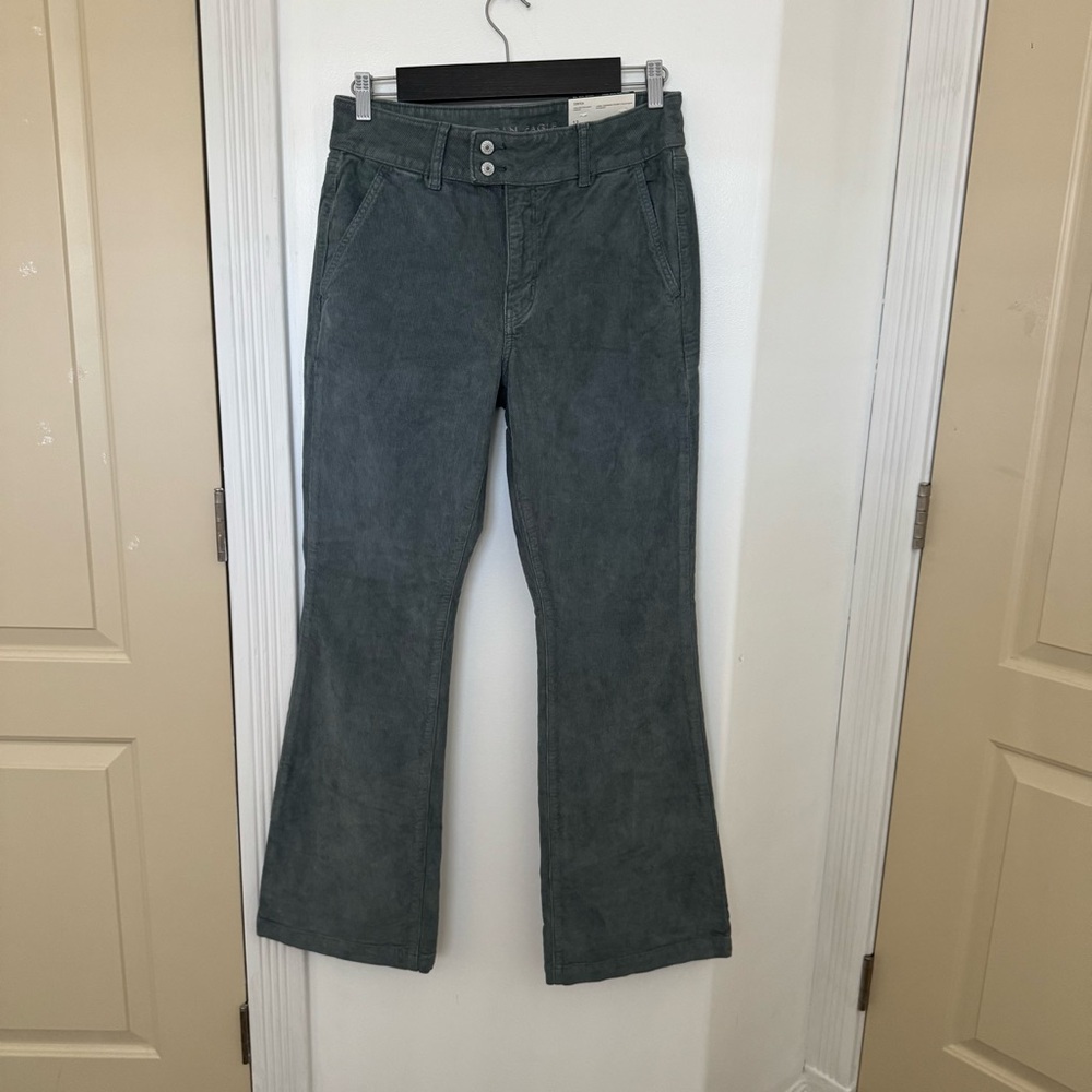 American Eagle Outfitters Stretch High Rise Kick Boot Pants SIZE 12 NWT